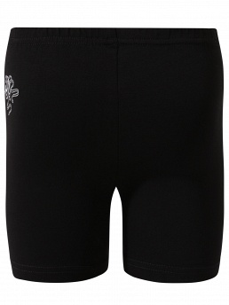 Шорты, SKDS011602B, хлопок, чёрный,  SKDS011602B чёрный