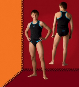 Майка с трусами,  TBS9917C чёрный