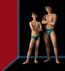 Трусы для мальчика, 2 шт.,  TP9911C чёрный