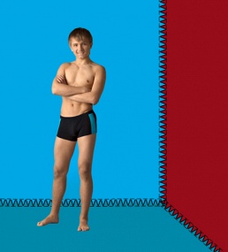 Трусы-боксеры для мальчиков,  TXL9912C чёрный