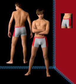 Трусы-боксеры для мальчиков,  TXL9913D серый