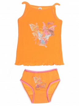 Майка с трусами Winx, Franzoni Winx New York, zucca,  Winx New York оранжевый