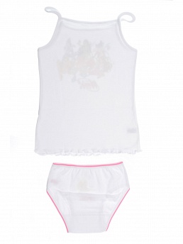 Майка с трусами Winx,  Winx Shock белый