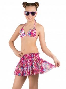 Топ с плавками и юбкой Isabelle,  YDU111604 Isabelle разноцветный