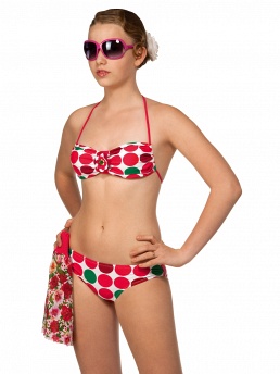 Детский купальник Andrea,  YPGB011217 Andrea красный