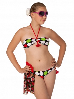 Детский купальник,  YPGB011218 Aurora чёрный