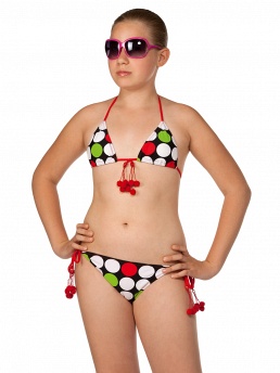 Детский купальник,  YPGB011222 Paloma чёрный