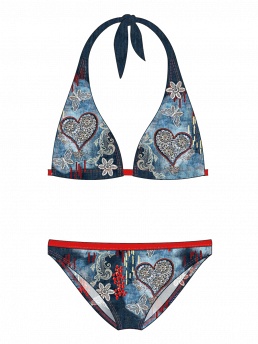 Купальник детский Lisa,  YPGB041202 AF Lisa синий