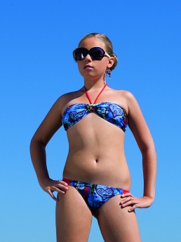 Купальник детский Lucetta,  YPGB041203 AF Lucetta синий