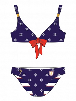 Купальник детский Rebecca,  YPGB041509 AF Rebecca синий