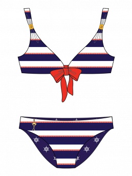 Купальник детский Rebecca,  YPGB041509 AF Rebecca синий