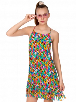 Платье Pauline,  YQ021807AF разноцветный