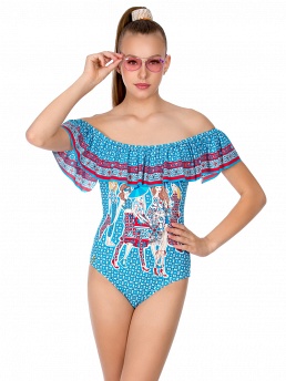 Купальник подростковый Shona,  YS031806AF голубой