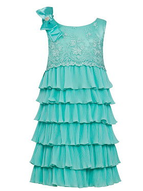 Платье, Perlitta PRA061606A, light turquoise,  PRA061606A зелёный