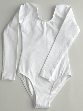 Купальник для хореографии, Solo FD9511-106, белый,  FD9511-106 белый