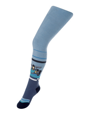 Колготки для мальчика (махровые),  NKRM041202 голубой