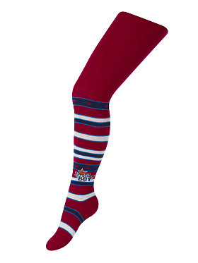 Колготки для мальчика,  NIB180901 красный