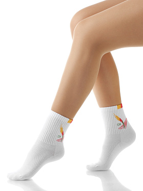 Носки, Charmante SCHUS-1008A, белый,  SCHUS-1008A белый