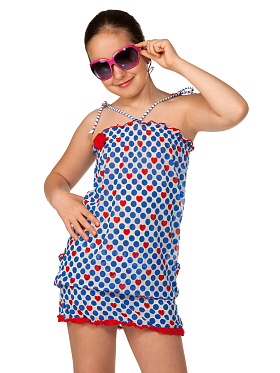 Платье детское пляжное,  GQ021204 Mirtillo 