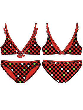 Детский купальник,  GB011212 Laura чёрный