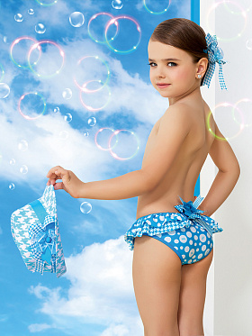 Плавки с ободком Bobby,  GP031501A AF Bobby голубой