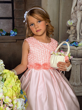 Платье для девочек,  PSA021303 розовый