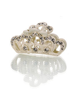 Заколка-крабик, Perlitta PACP041423, айвори,  PACP041423 