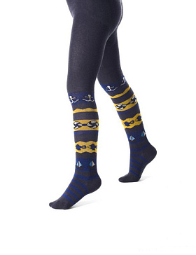 Колготки для мальчика,  NIB080803 синий