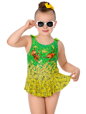 Купальник детский,  GSQ011805AN зелёный