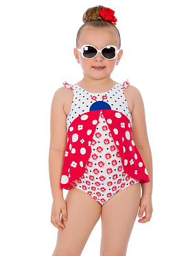 Купальник детский,  GS031802AN красный