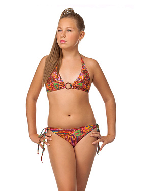 Купальник детский Milena,  YPGB031201 AF Milena коричневый