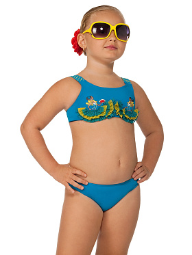 Детский купальник,  GB031206 Paso Doble голубой