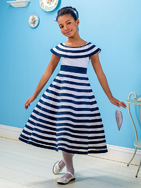 Платье для девочек,  PSA021404 синий