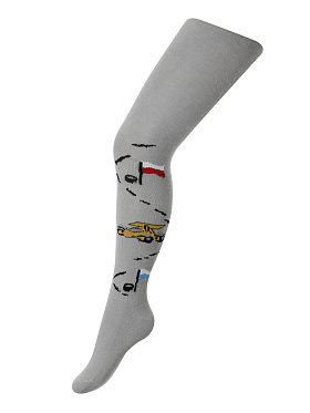 Колготки для мальчика,  NIB180904 серый