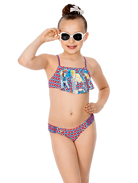 Купальник детский Sarah,  GR031802AF голубой