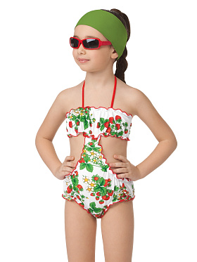 Детский купальник Selva,  GS011305 Selva белый