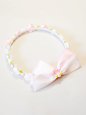 Ободок,  PACO021204 розовый