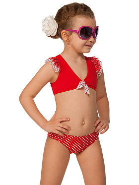 Купальник детский,  GB031203 Zarabanda красный