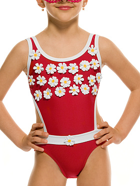 Купальник детский,  GS011102 Margarinato красный