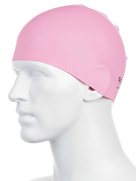 Шапочка для плавания (силиконовая),  8-709849074 розовый