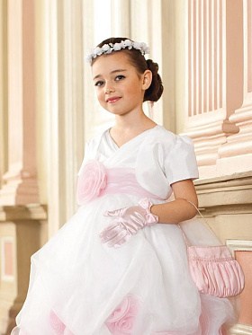 Жакет с коротким рукавом,  PSG121203 белый