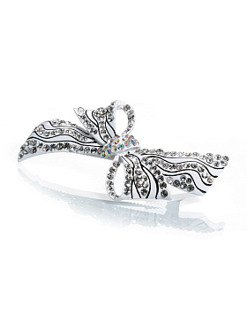 Заколка, Perlitta PACP041406, чёрно-белый,  PACP041406 