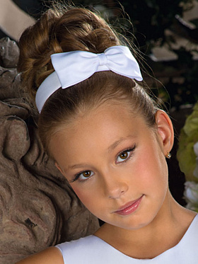 Ободок, Perlitta PACO021308, белый,  PACO021308 белый