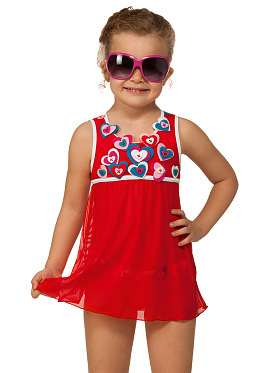 Платье детское летнее (с плавками),  GPQ041211 Amor 