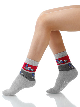 Носки детские хлопок,  SNK-1102 серый