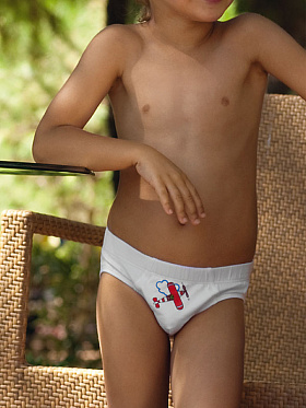 Трусы для мальчика, 2 шт.,  ABP311101 белый