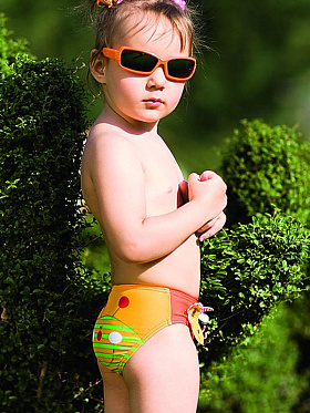 Плавки для девочки Toy,  GP190902 Toy оранжевый