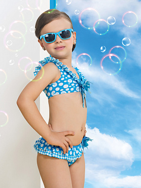 Купальник с ободком Brooke,  GB031503A AF Brooke голубой