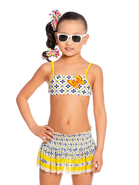 Купальник с юбкой Battina,  GRU031702 Battina разноцветный