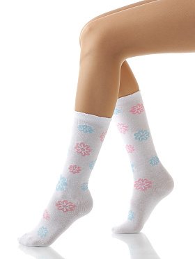 Гольфы детские, Arina SAX-1049A, белый,  SAX-1049A белый